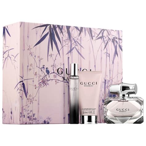 gucci bamboo perfume gift sets|Gucci bamboo perfume best price.